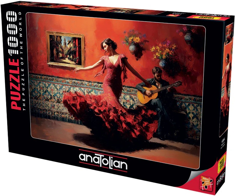 Puzzle Anatolian din 1000 piese - Flamenco