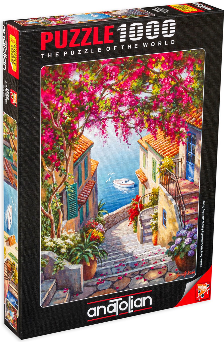 Puzzle Anatolian din 1000 de piese - Scari spre mare, Sung Kim