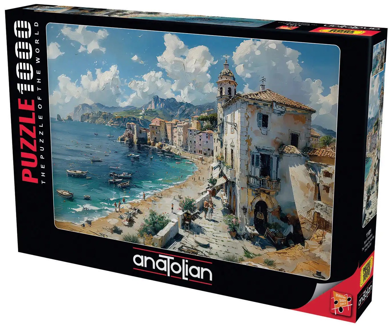 Puzzle Anatolian din 1000 piese - Oraș de coastă