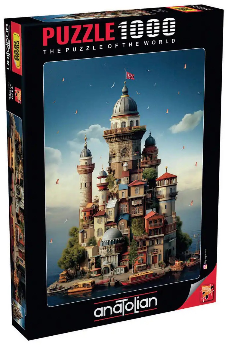 Puzzle Anatolian din 1000 piese - Turnul Fecioarei