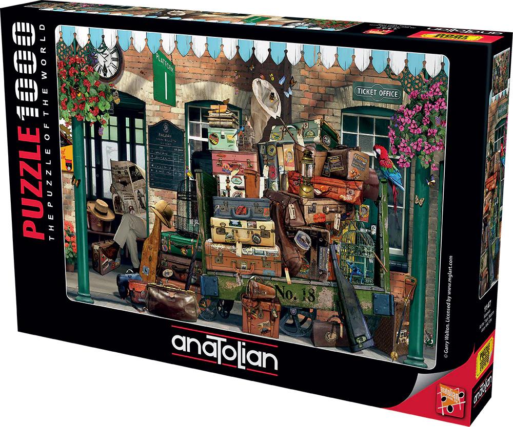 Puzzle Anatolian din 1000 piese - La gară