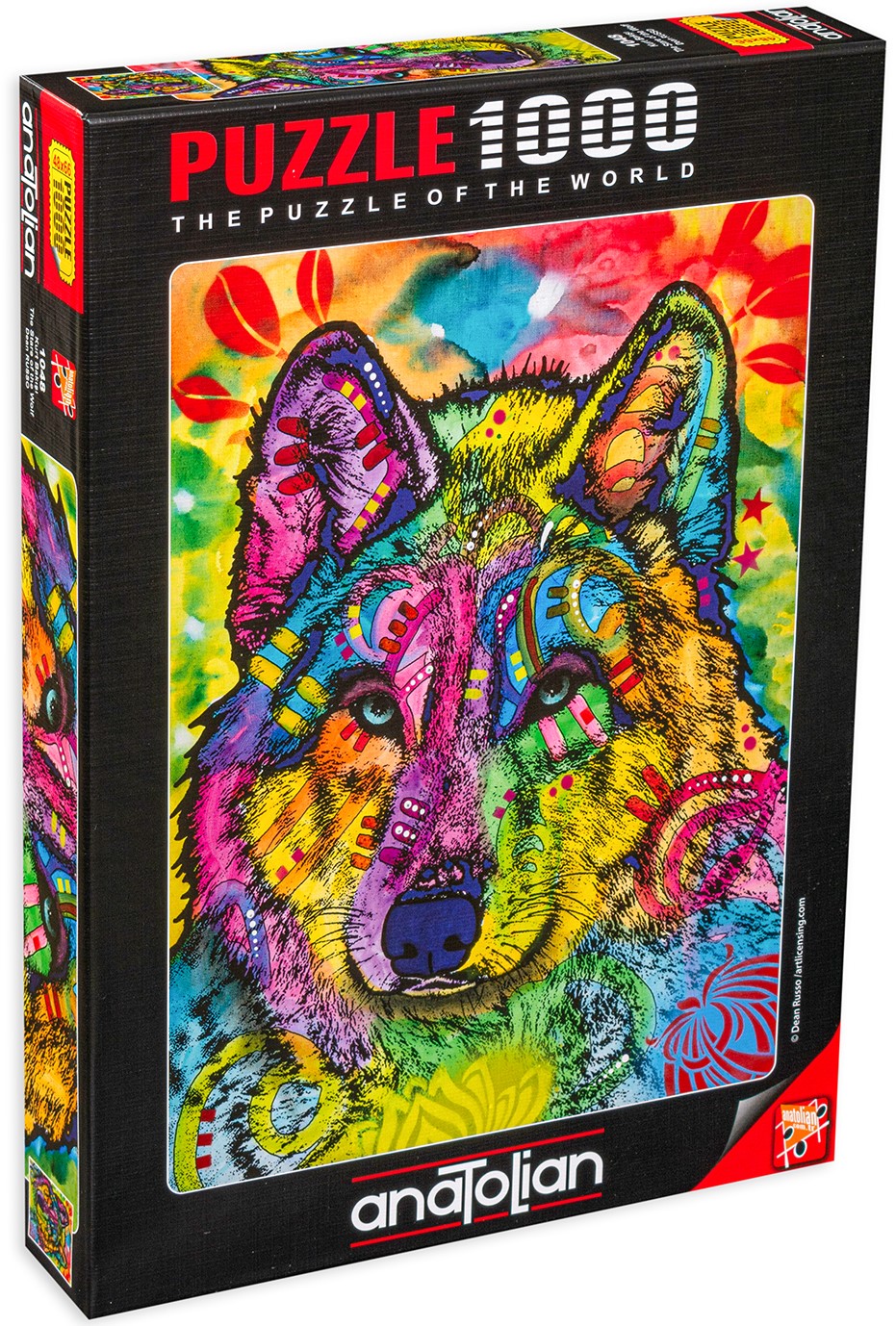 Puzzle Anatolian din 1000 de piese - The Stare of the Wolf, Dean Russo
