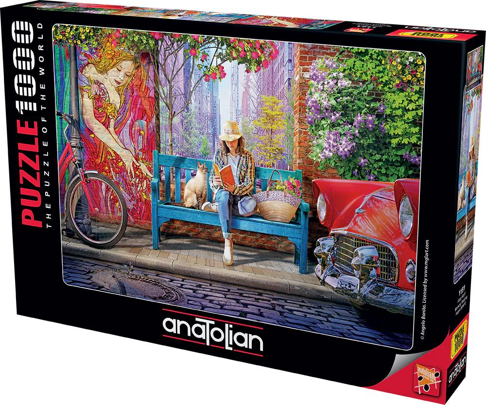 Puzzle Anatolian din 1000 piese - Lectură de dimineață