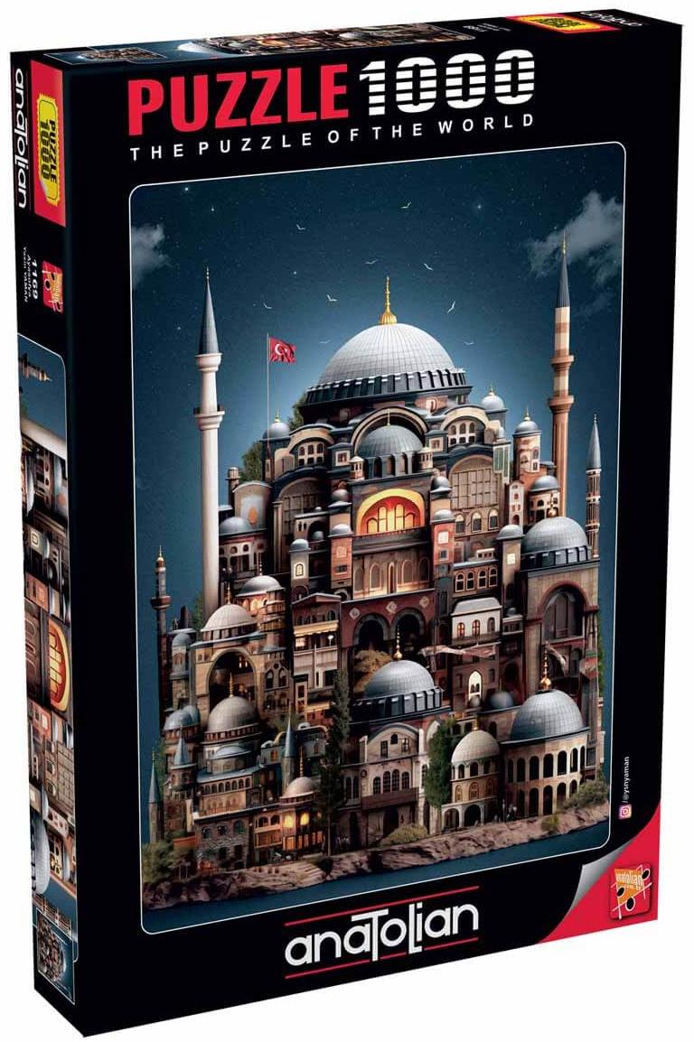 Puzzle Anatolian din 1000 piese - Hagia Sofia, Istanbul