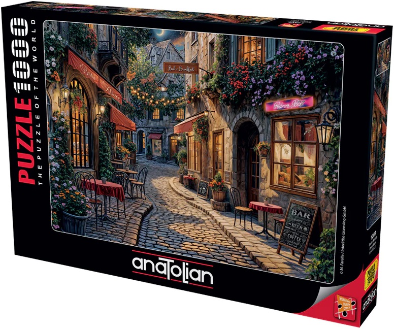 Puzzle Anatolian din 1000 piese - Baruri stradale