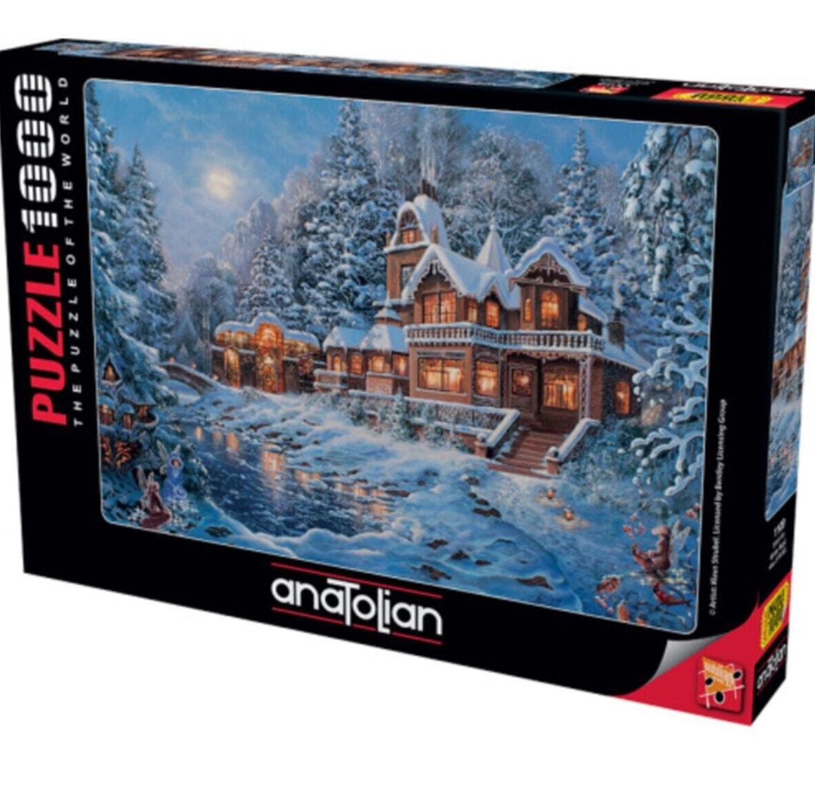 Puzzle Anatolian din 1000 de piese - Winter magic
