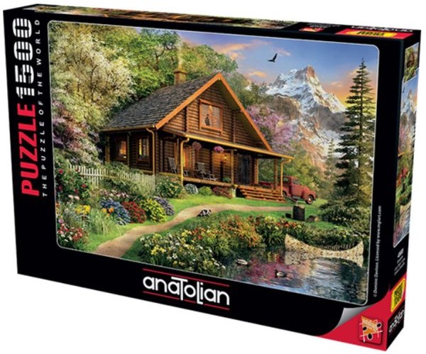 Puzzle Anatolian din 1500 de piese - Casa din lemn