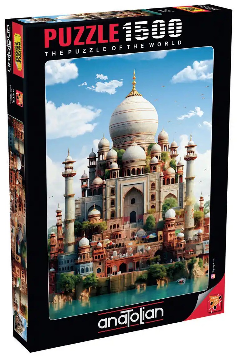 Puzzle Anatolian din 1500 piese - Taj Mahal
