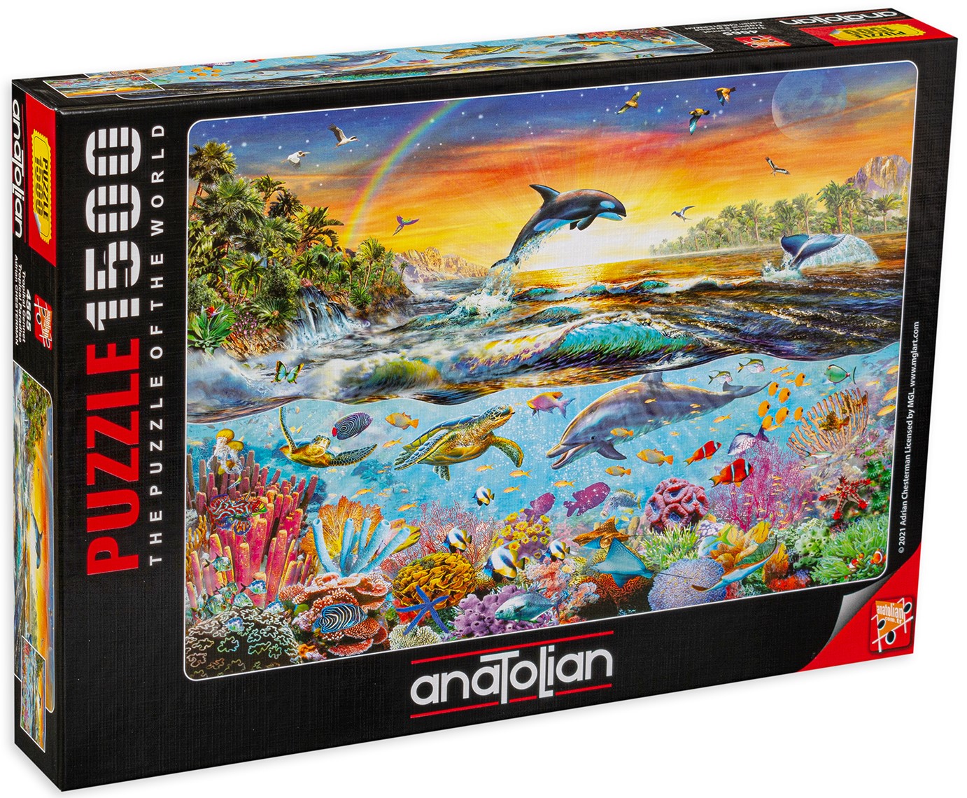 Puzzle Anatolian din 1500 de piese - Paradis tropical