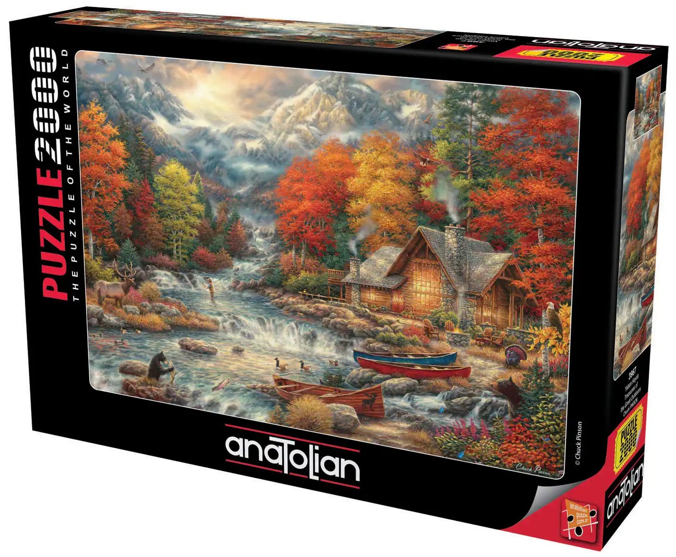 Puzzle Anatolian din 2000 piese - Comorile naturii