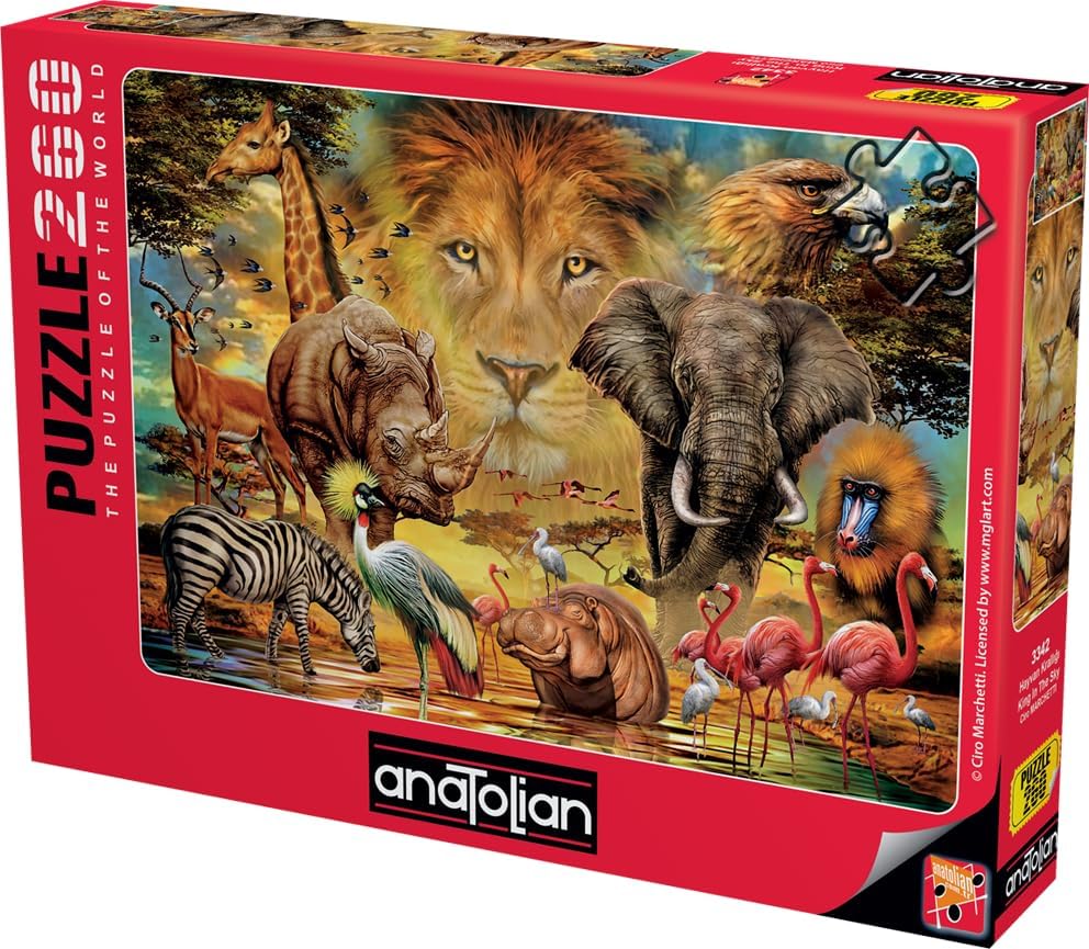 Puzzle Anatolian din 260 piese - Regele din cer