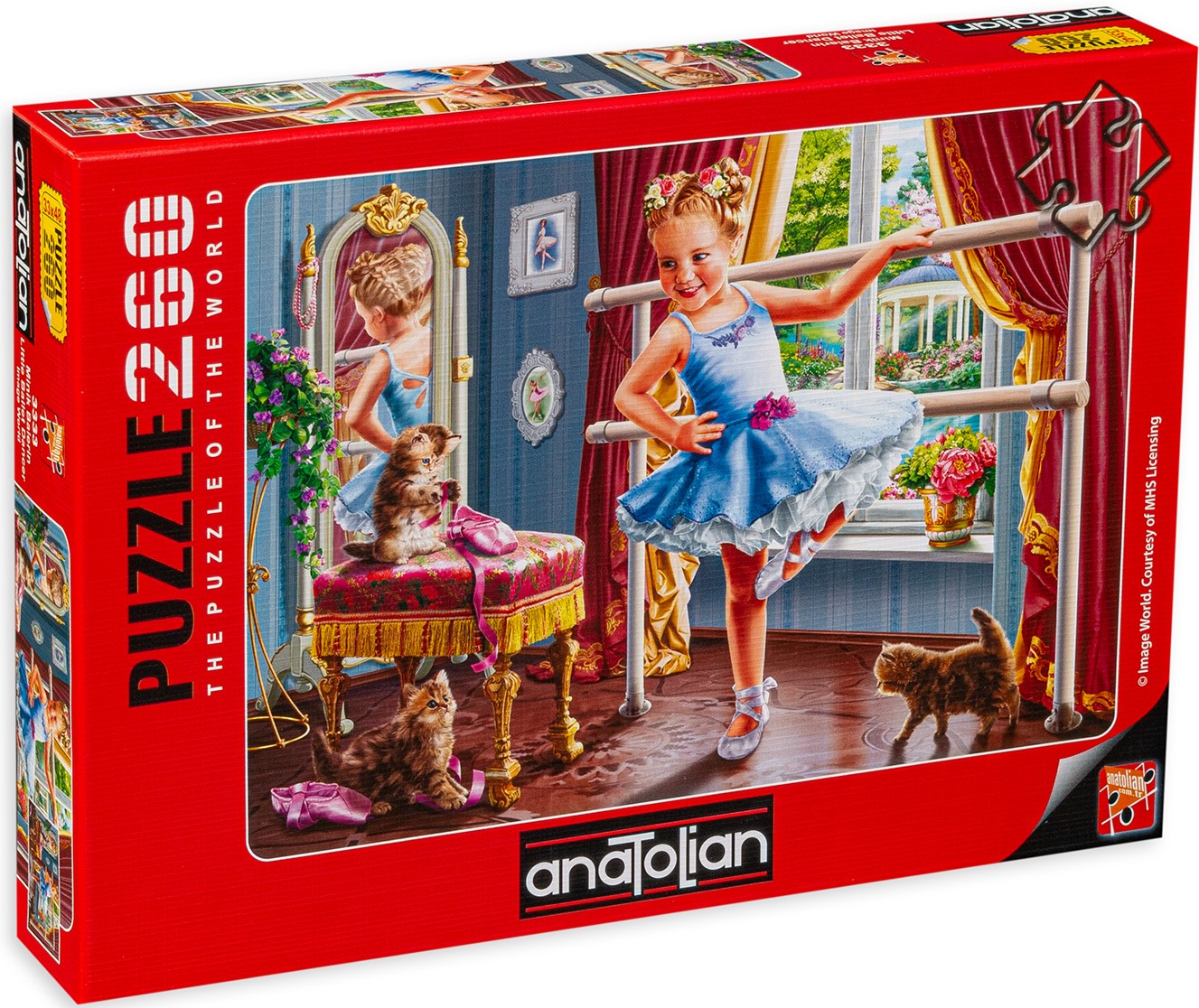 Puzzle Anatolian din 260 de piese - Little ballet dancer