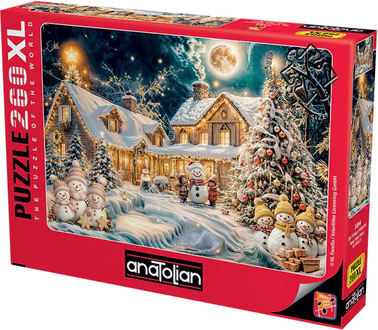 Puzzle Anatolian din 260 XL piese - Povestea de Anul Nou