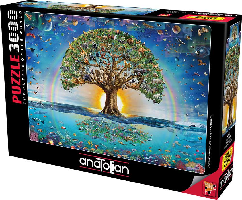 Puzzle Anatolian din 3000 de piese - Copacul Vieții
