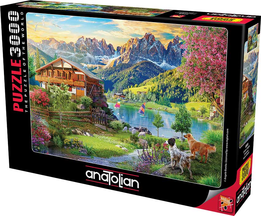 Puzzle Anatolian din 3000 de piese - Dolomiți