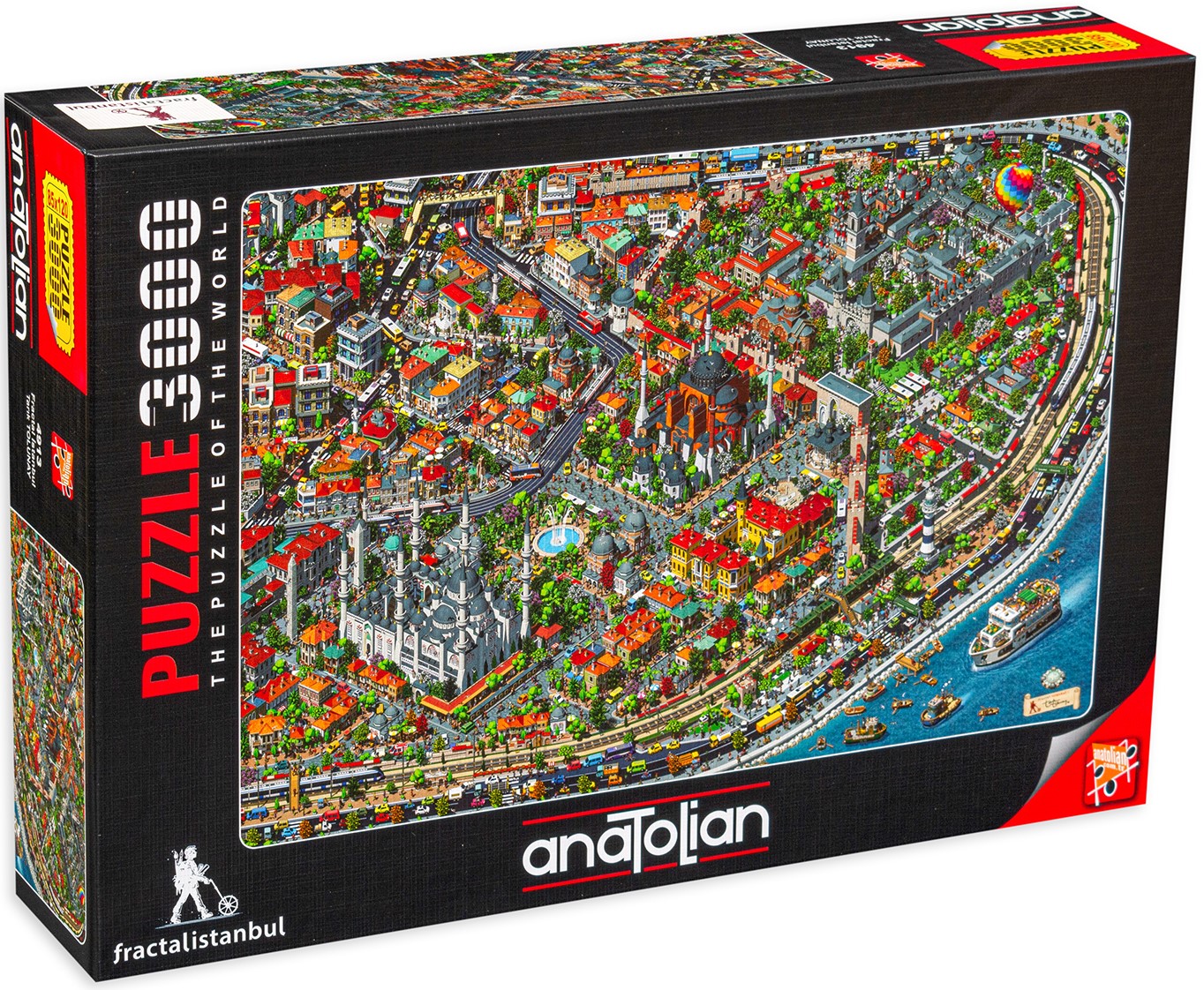 Puzzle Anatolian din 3000 de piese - O privire spre Istanbul