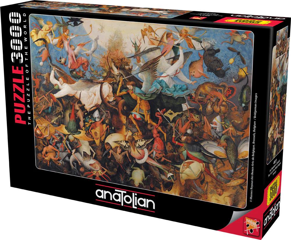 Puzzle Anatolian din 3000 piese - Înfrângerea îngerilor rebeli
