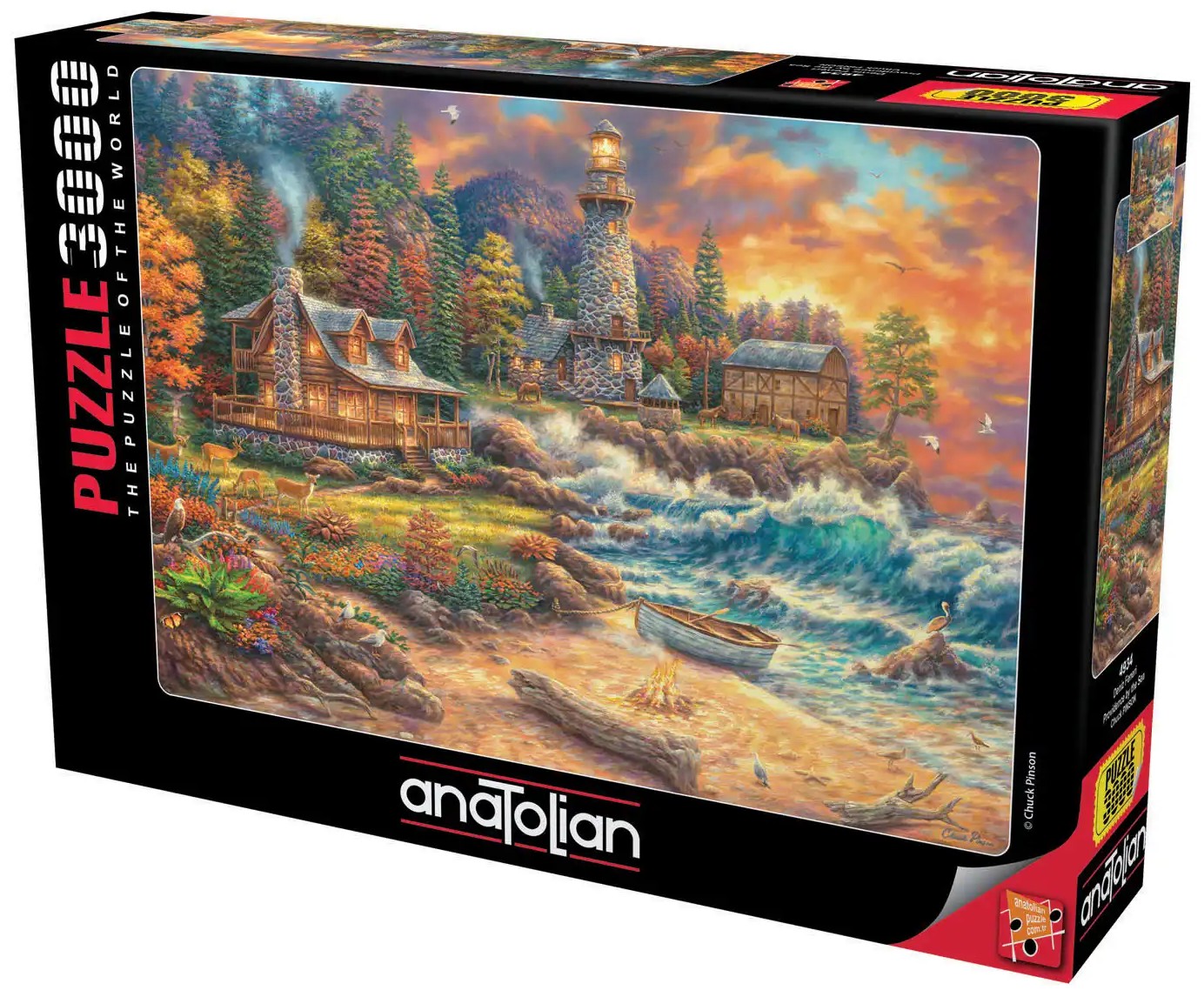 Puzzle Anatolian din 3000 piese - Providența lângă mare