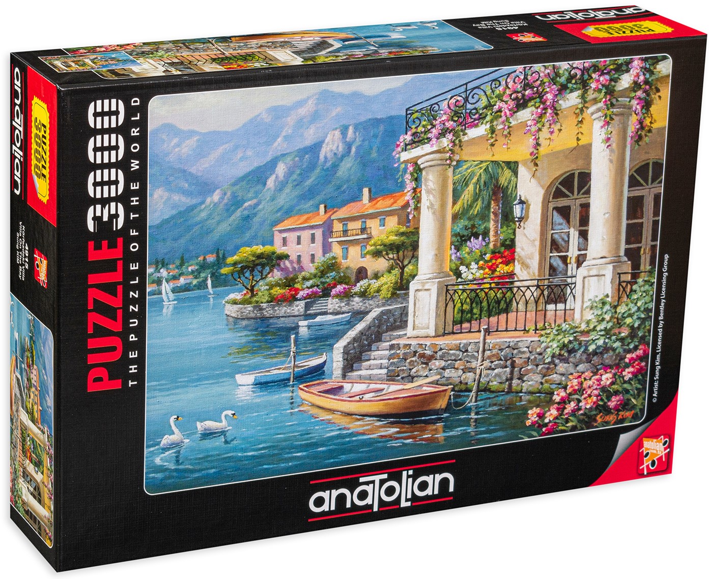Puzzle Anatolian din 3000 de piese - Villa on the Bay