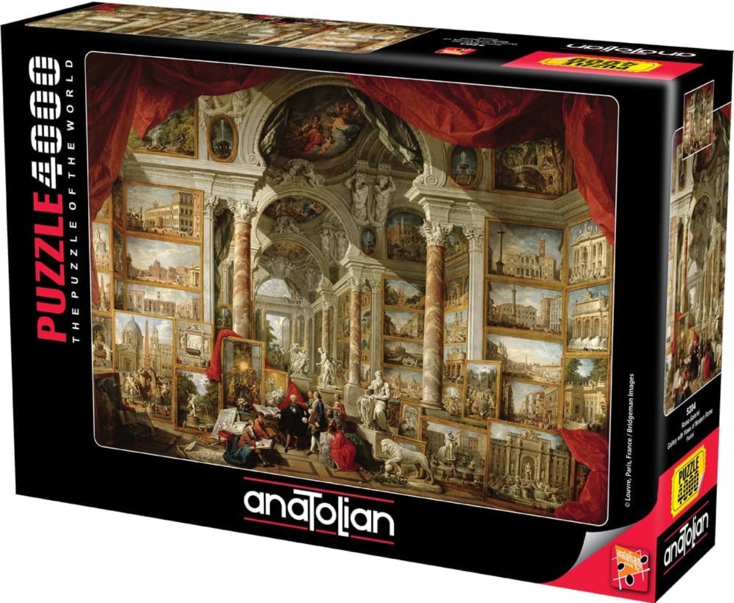 Puzzle Anatolian din 4000 piese - Galeria de vederi din Roma modernă