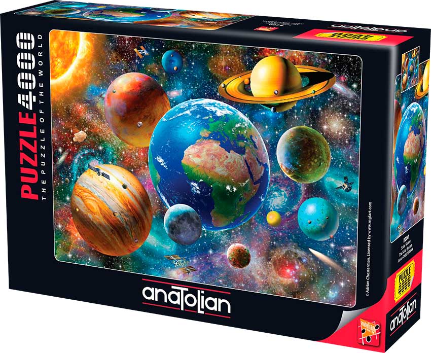 Puzzle Anatolian din 4000 de piese - Sistem solar