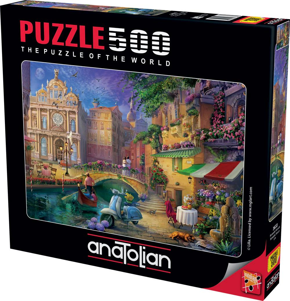 Puzzle  Anatolian din 500 piese - Veneția romantică