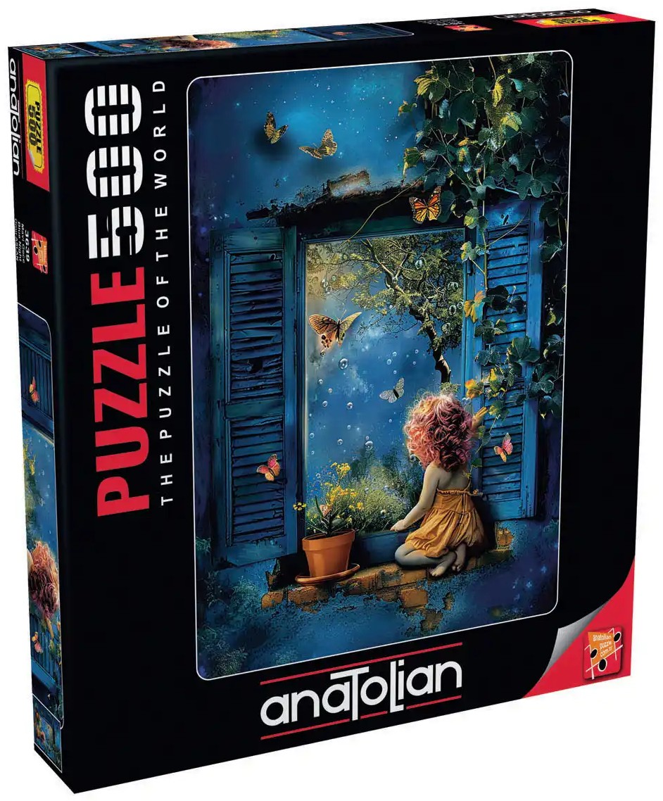 Puzzle Anatolian din 500 piese - Noapte albastră