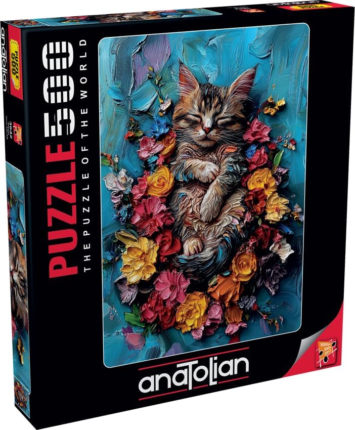 Puzzle Anatolian din 500 piese - Somn de după-amiază