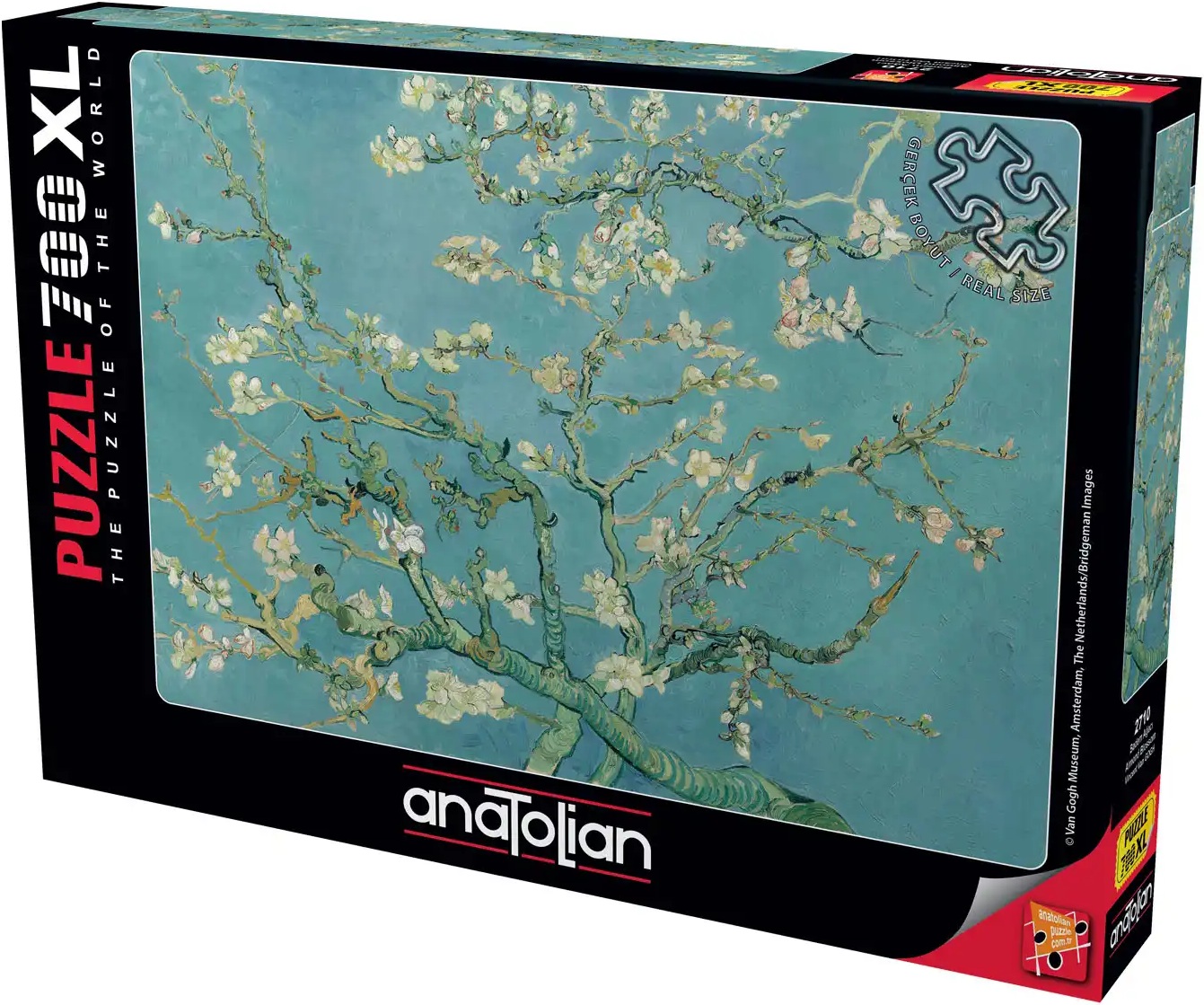 Puzzle Anatolian din 700 XL piese - Floare de migdal
