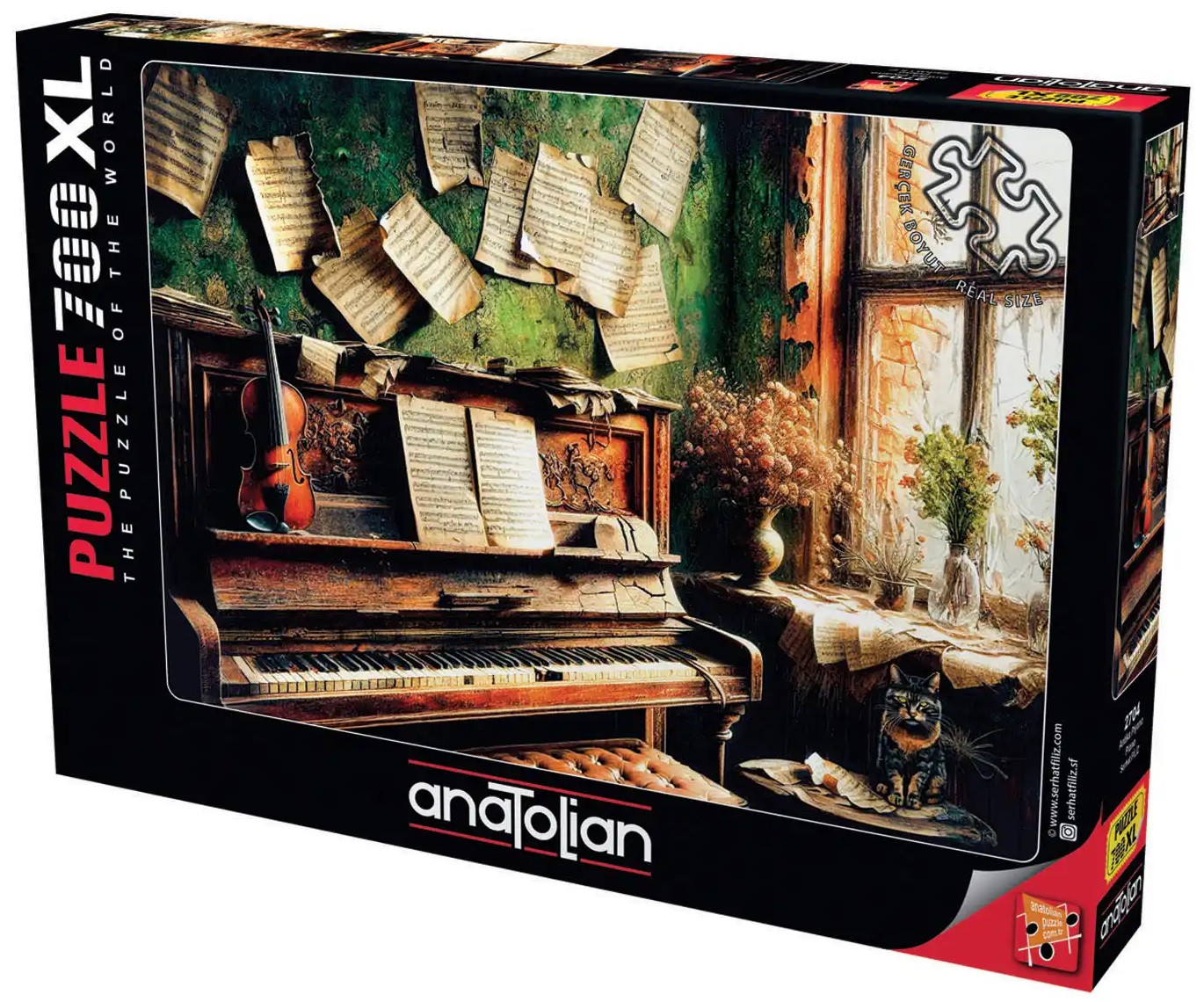 Puzzle Anatolian din 700 XL piese - Pian