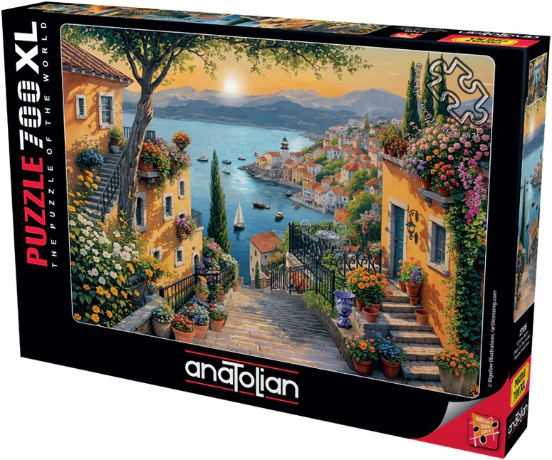 Puzzle Anatolian din 700 XL piese - Scări către port
