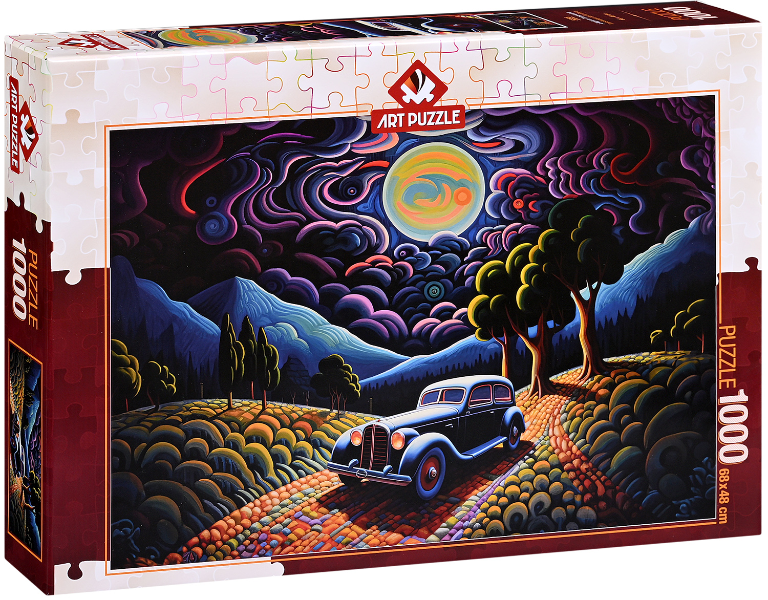 Puzzle Art Puzzle din 1000 de piese - O noapte în Transilvania