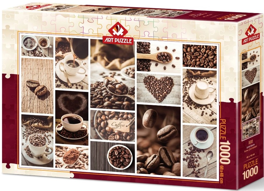 Puzzle Art Puzzle din 1000 de piese - Cafea