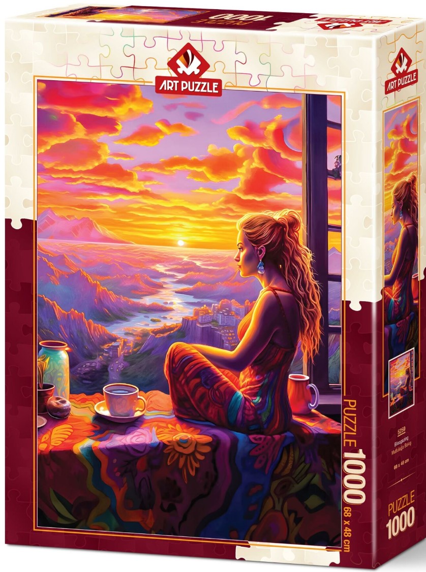 Puzzle Art Puzzle din 1000 de piese - Privire spre fericire