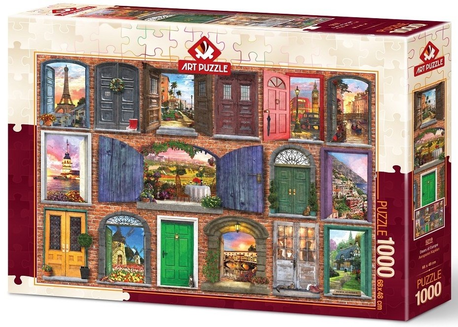 Puzzle Art Puzzle din 1000 de piese - Usile din poveste