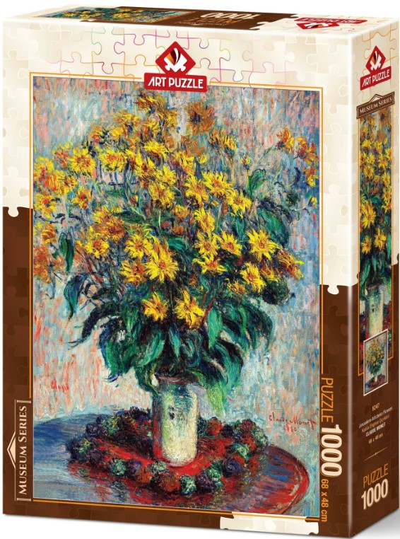 Puzzle Art Puzzle din 1000 de piese - Culoarea floarei de topinambur