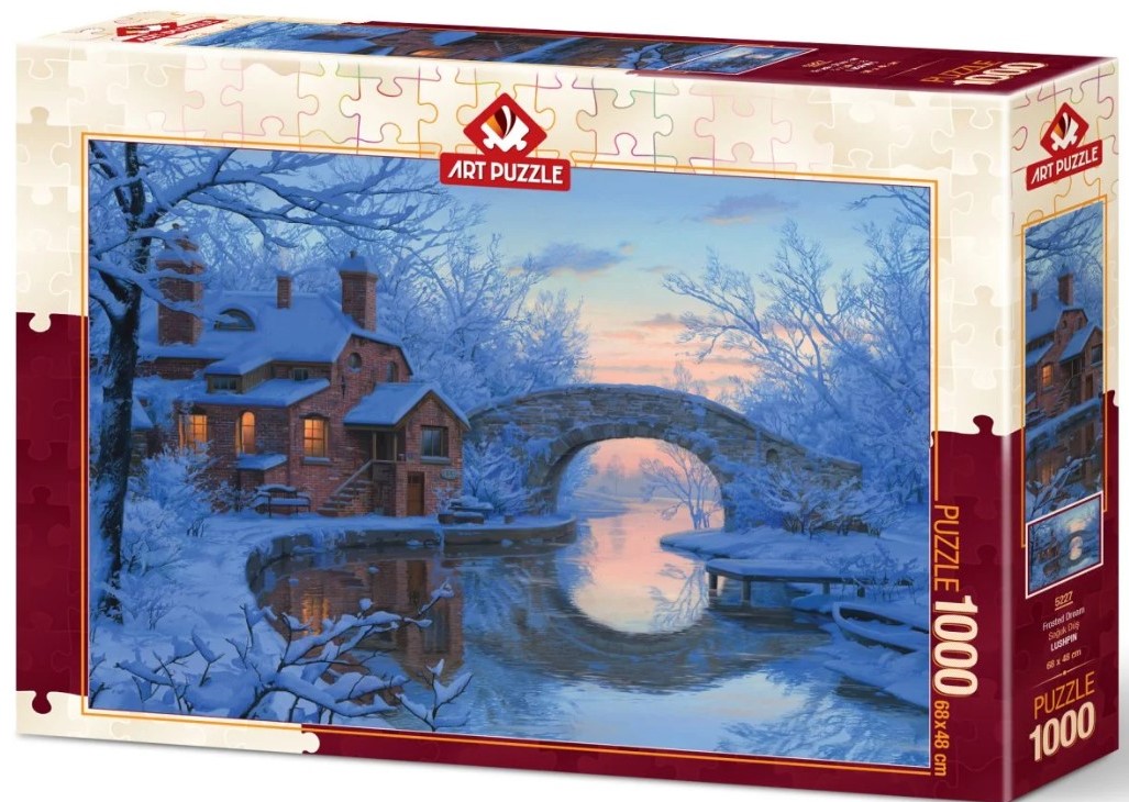 Puzzle Art Puzzle din 1000 de piese - Scene de iarnă