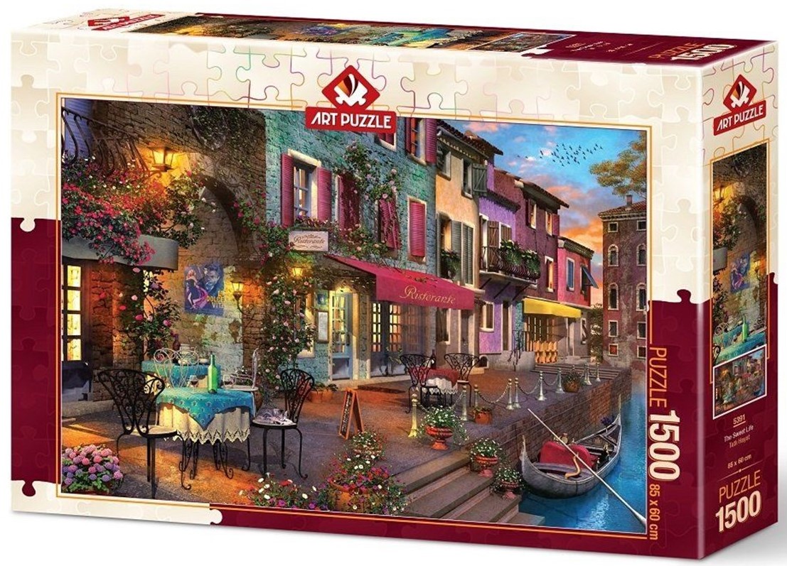 Puzzle Art Puzzle din 1500 de piese - Cladiri frumoase
