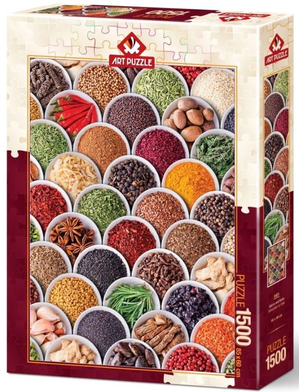Puzzle Art Puzzle din 1500 de piese - Mirodenii