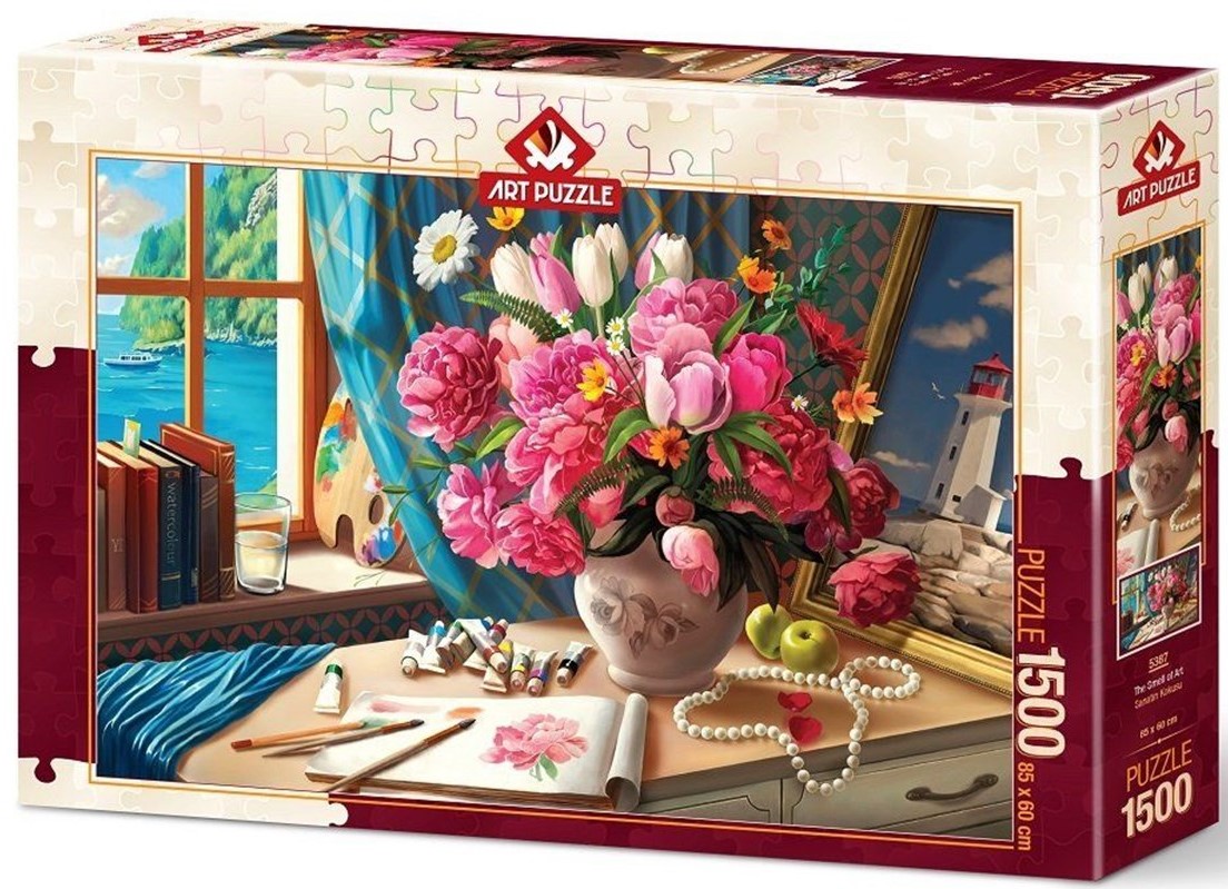 Puzzle Art Puzzle din 1500 de piese - Cu parfum de flori
