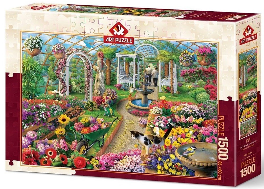 Puzzle Art Puzzle din 1500 de piese - Rai colorat