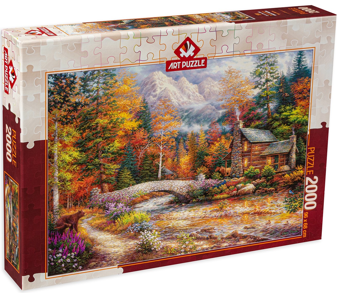 Puzzle Art Puzzle din 2000 de piese - Frumusețe naturală