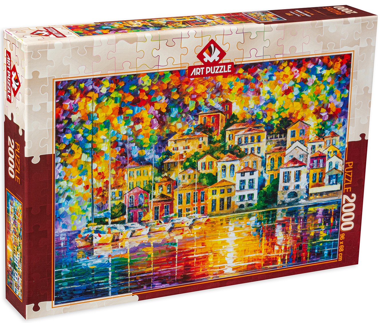 Puzzle Art Puzzle din 2000 de piese - Port colorat