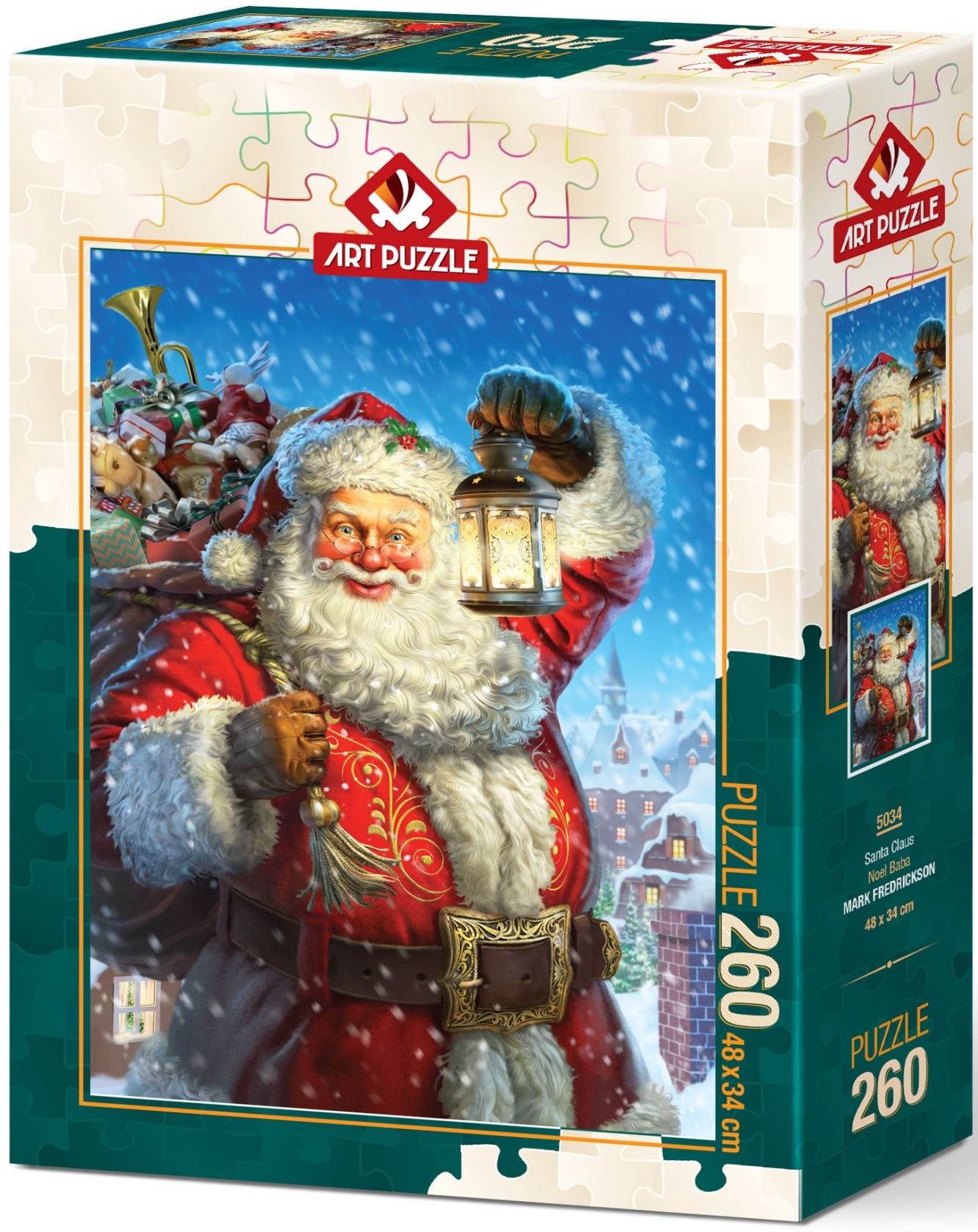Puzzle Art Puzzle din 260 de piese - Moș Crăciun