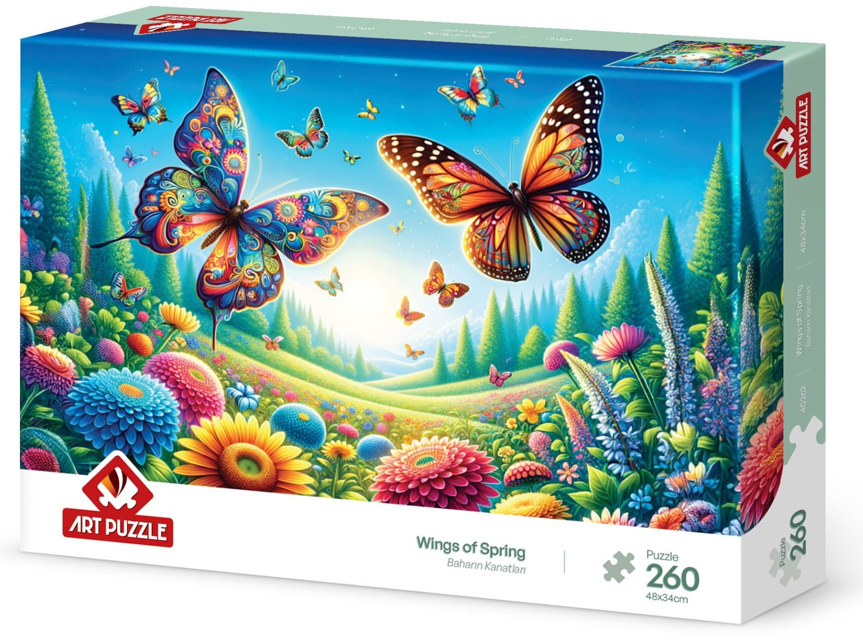 Puzzle Art Puzzle din 260 piese - Aripile primăverii