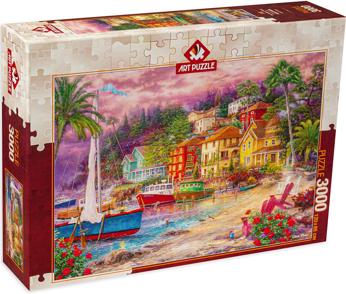 Puzzle Art Puzzle din 3000 de piese - Pe malul marii