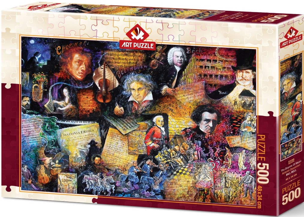 Puzzle Art Puzzle din 500 de piese - Doyenii muzici