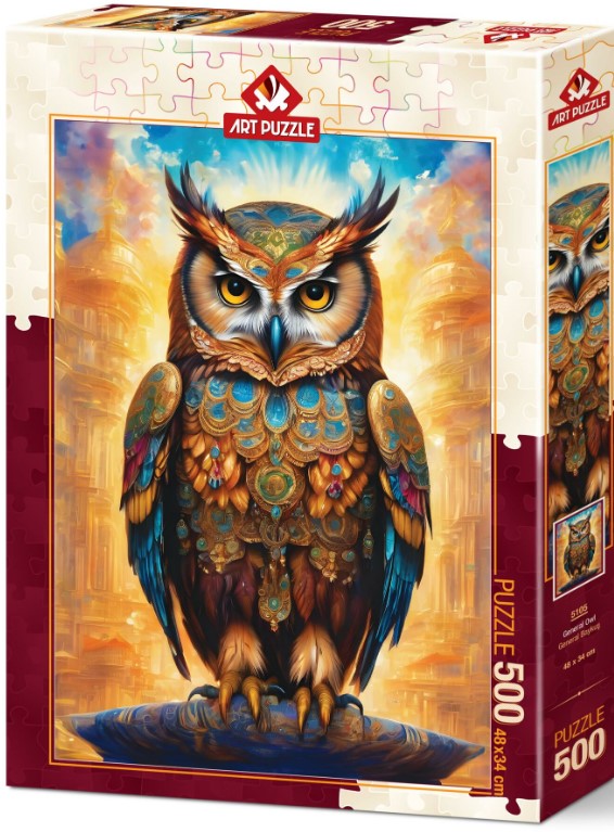 Puzzle Art Puzzle din 500 de piese - General Bufniță