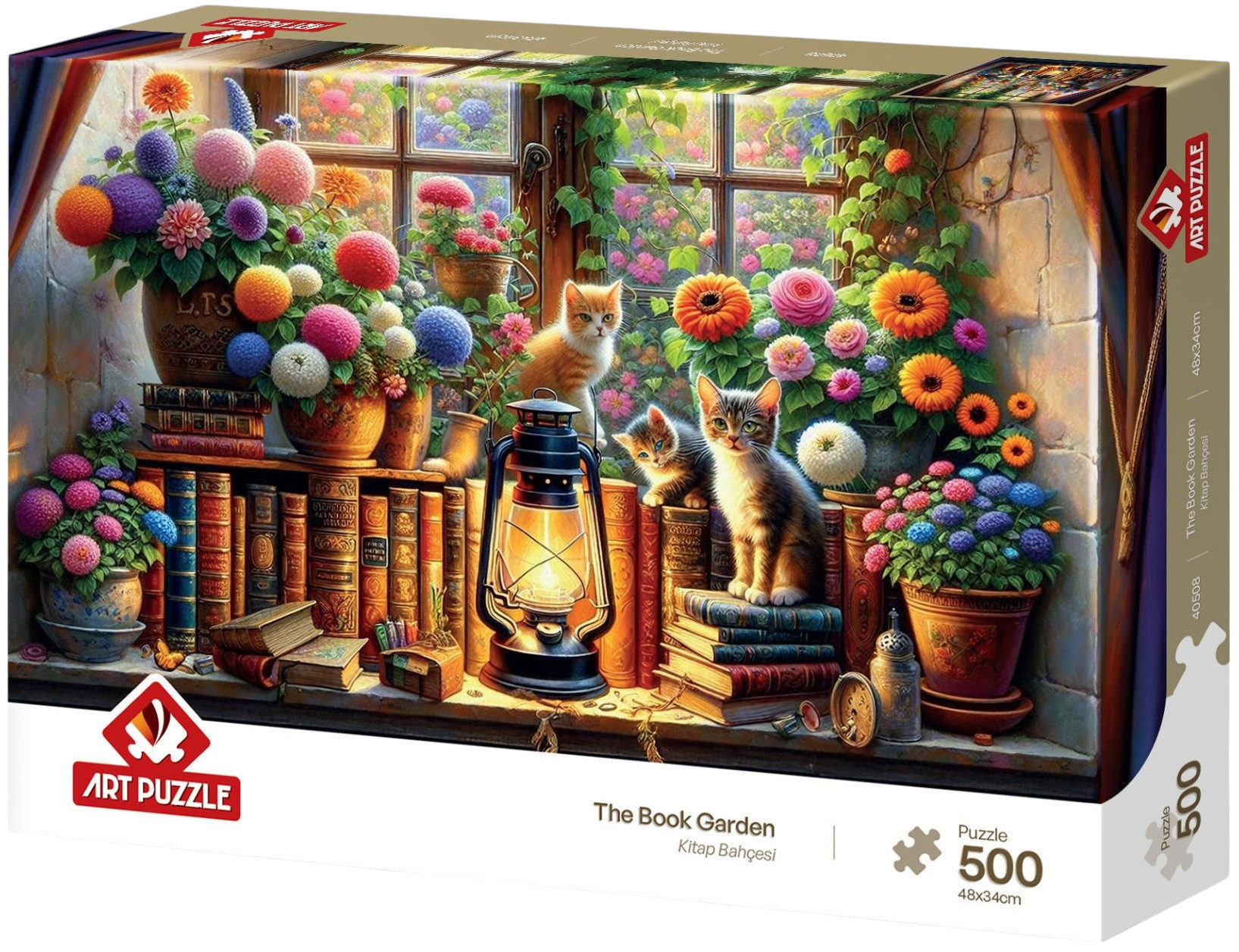 Puzzle Art Puzzle din 500 piese - Grădina Cărților
