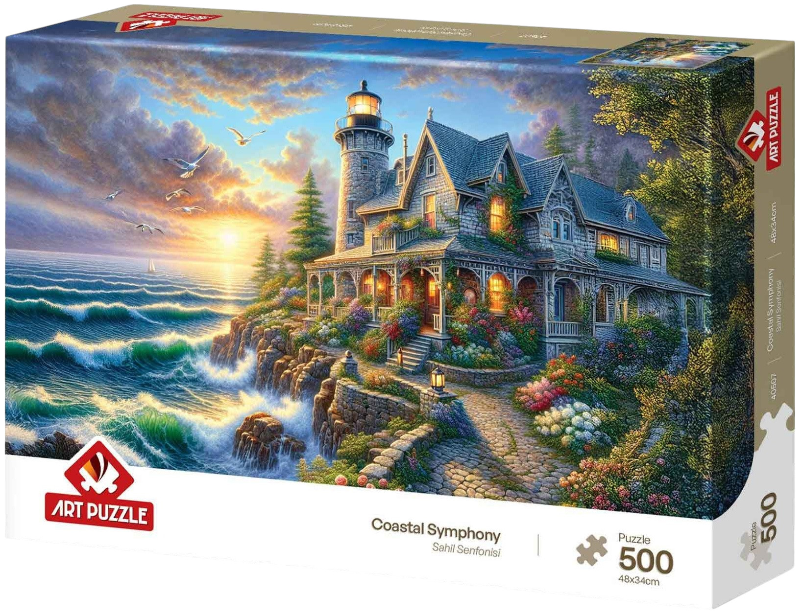 Puzzle Art Puzzle din 500 piese - Simfonia Golfului